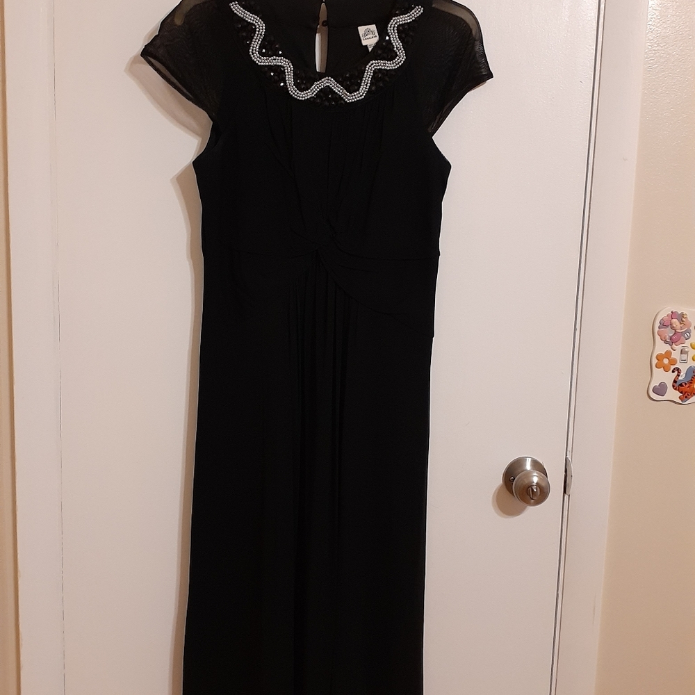 Long Black Dress size 10